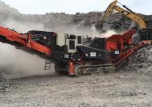 Bauschutt-Recyclinganlagen Sandvik QI 440