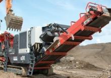 Bauschutt-Recyclinganlagen Sandvik QJ 241