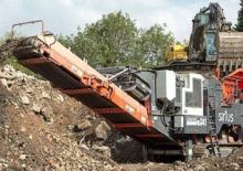 Bauschutt-Recyclinganlagen Sandvik QJ 341