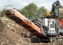 Bauschutt-Recyclinganlagen Sandvik QJ341