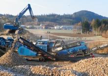 Bauschutt-Recyclinganlagen Gipo R 131 FDR GIGA