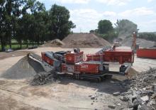 Bauschutt-Recyclinganlagen SBM Remax 1312 Maxi