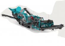 Bauschutt-Recyclinganlagen Powerscreen Trakpactor 320 SR