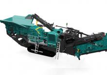 Bauschutt-Recyclinganlagen Powerscreen Trakpactor 480SR