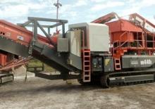 Bauschutt-Recyclinganlagen Sandvik UH440i