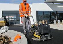 Rüttelplatten in einer Richtung Bomag BP 25/50