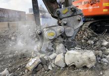 Beton-Abbruchzangen Geith GT60QR