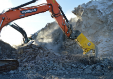 Beton-Pulverisierer Epiroc BP 3050