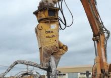 Beton-Pulverisierer OSA Demolition Equipment RV 10 