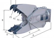 Beton-Stahlscheren FRD VM80ER 