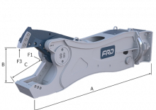 Stahl-Schrottscheren FRD VR42EF