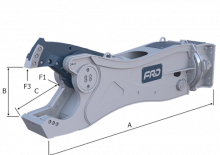Stahl-Schrottscheren FRD VR76EF