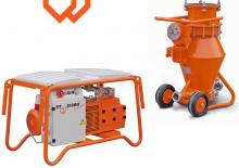 Druckluftförderer PFT Silomat trans plus 100