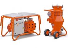 Druckluftförderer PFT Silomat trans plus DF Q 140