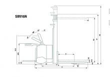 E.-Stand-Hochhubwagen Mitsubishi SBV 12 NI