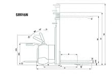 E.-Stand-Hochhubwagen Mitsubishi SBV 12 NI