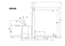 E.-Stand-Hochhubwagen Mitsubishi SBV 12 NS