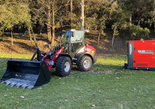 Elektro Radlader Yanmar V 8e