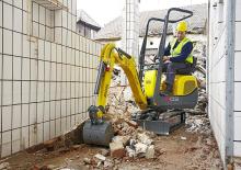 Elektro Raupenbagger Wacker Neuson 803 dual power 