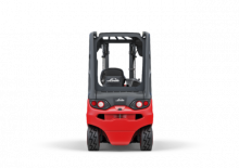 Explosionsgeschützte Frontstapler Elektro Linde E25L triplex 