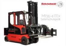 Explosionsgeschützte Frontstapler Elektro Sichelschmidt M 735-4 EEx ASM