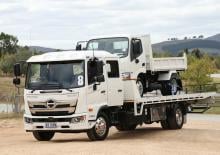 Fahrgestell Hino 500 GT 1322 CREW 4x4