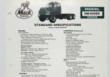 Fahrgestell Mack DM-600SX CA481 ET973 6x4