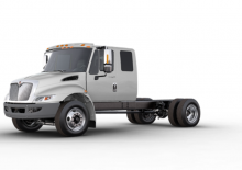 Fahrgestell International Durastar 4400 107 SBA Extended Cab Cummins L9