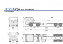 Fahrgestell Hyundai Commercial Vehicles HD320 8x4 D6AC