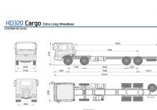 Fahrgestell Hyundai Commercial Vehicles HD320 8x4 D6CA3H