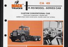 Fahrgestell Mack RL457L CA49 1150 4x2