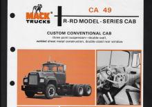 Fahrgestell Mack RL493L CA49 V555 4x2