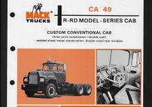 Fahrgestell Mack RS493L CA49 V555 4x2