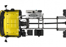 Fahrgestell DAF XB 190 FA 08t