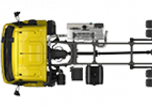 Fahrgestell DAF XB 190 FA 14t