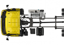 Fahrgestell DAF XB 190 FA 16t