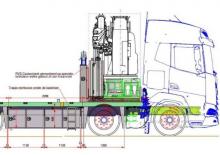 Fahrgestell DAF XF 530 FAX