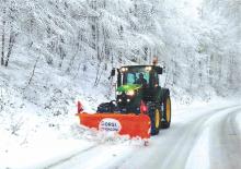 Federklappen-Schneepflüge Assaloni TECNA 25