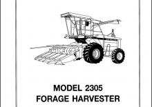 Feldhäcksler 2-WD Ford-NH 2305 CP