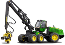 Forst-Vollernter John Deere 1270 E