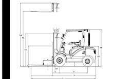 Frontstapler Diesel DanTruck 3435 DY