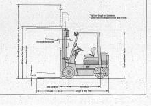 Frontstapler Diesel Toyota 5 FDC 25