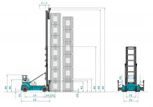 Frontstapler Diesel Konecranes SMV 52 G 3
