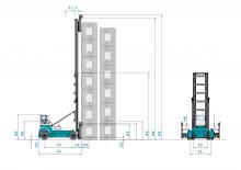 Frontstapler Diesel Konecranes SMV 7/8 ECB 90 II