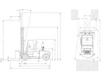 Frontstapler Diesel DanTruck 9496 Power +