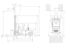 Frontstapler Diesel DanTruck 9686 Power +