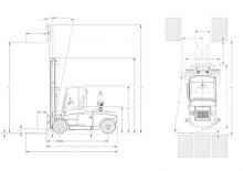 Frontstapler Diesel DanTruck 9689 Power +