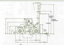 Frontstapler Diesel Clark C 500-y-300 D