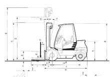 Frontstapler Diesel Steinbock CD 22 H