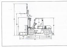 Frontstapler Diesel Heli CPCD 60 W